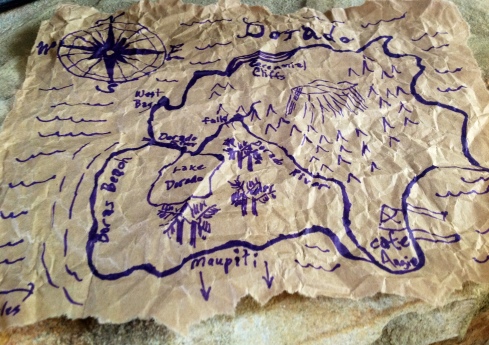Map to Dorado
